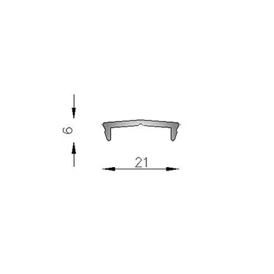 CUBRE TORNILLOS P/TECHO VID.