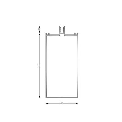 COLUMNA 120 MM P/FRENTE INTEGR