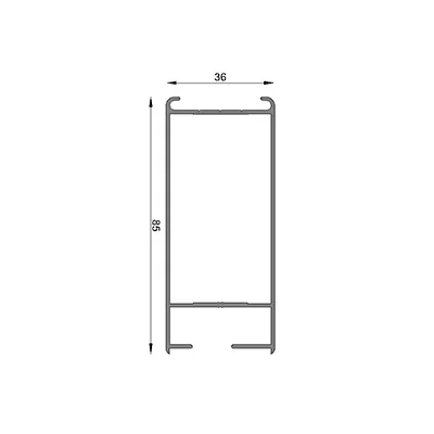 PARANTE PUERTA 36 MM