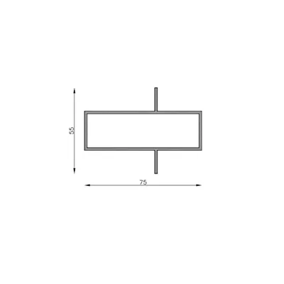 TUBO ALETADO – 75 X 25 MM