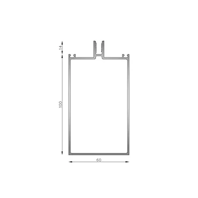 COLUMNA 100 MM P/FRENTE INTEG