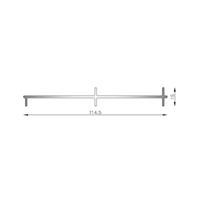 ACOPLE 60 MM A TRES GUIAS