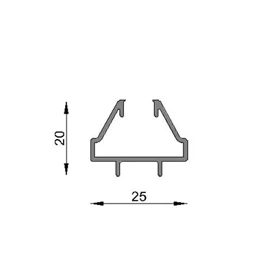 PERIMETRAL VIDRO REP. 800 MM