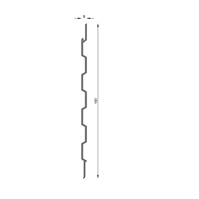 REVESTIMIENTO DOBLE FAZ 730 MM