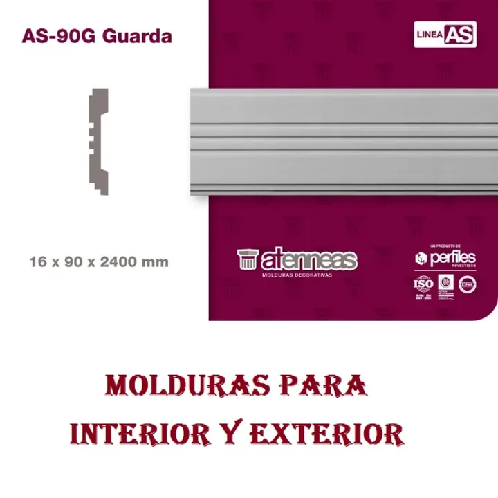 MOLDURA DECORATIVA AS-90G