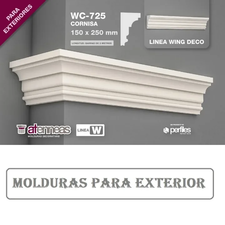 MOLDURA DECORATIVA WC-725