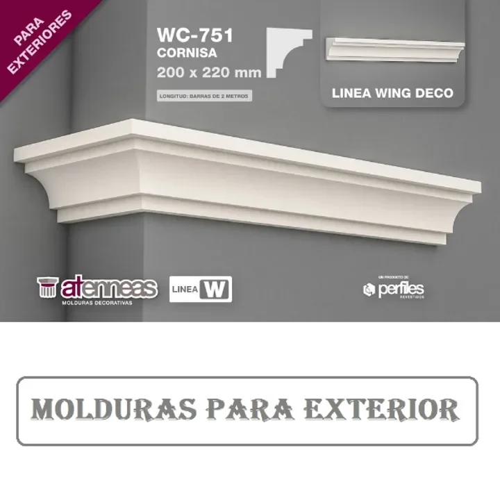 MOLDURA DECORATIVA WC-751