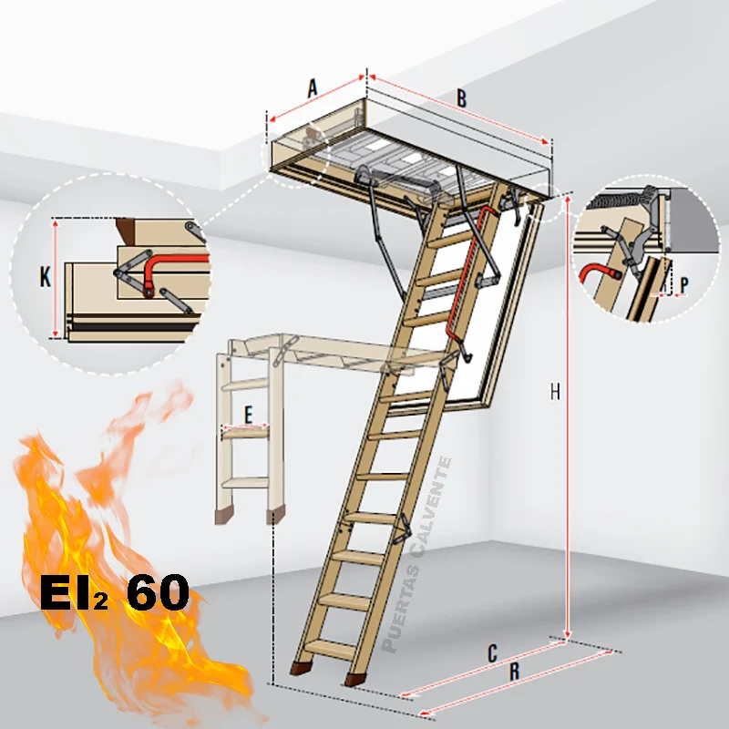 NICHO CORTAFUEGO ESCALERA