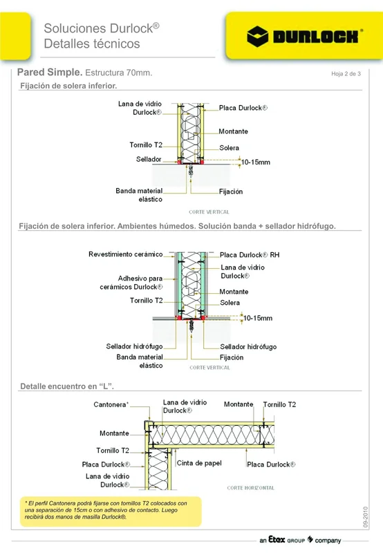 PARED SUPERBO./DURLOCK STD EST