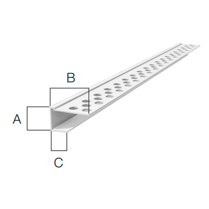 PERFIL J PVC 13MM -VINYL FRAME