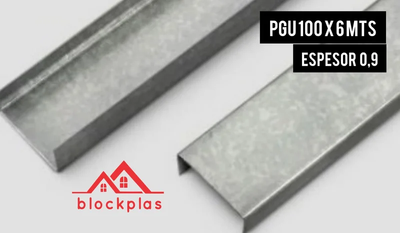 PERFIL GALV PGU 100 103 X 35 X 0.89