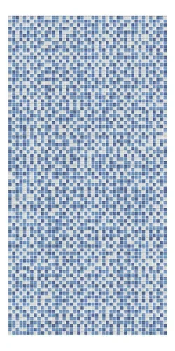 PLACA SIMPLISIMA CERAMICA MOSAICO AQUA B/R