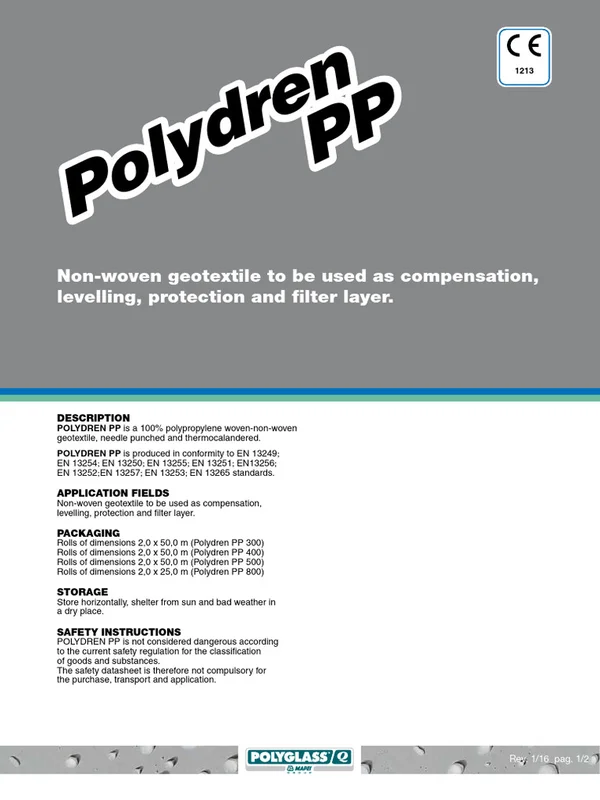 POLYDREN PP POLIPROPILENE