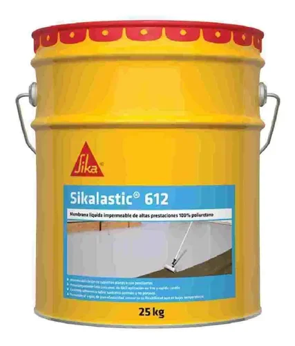 SIKALASTIC 612 LATA 25KG GRIS