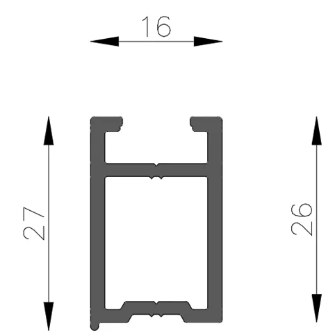PORTA GUIA MARCO JAMBA-UMBRAL