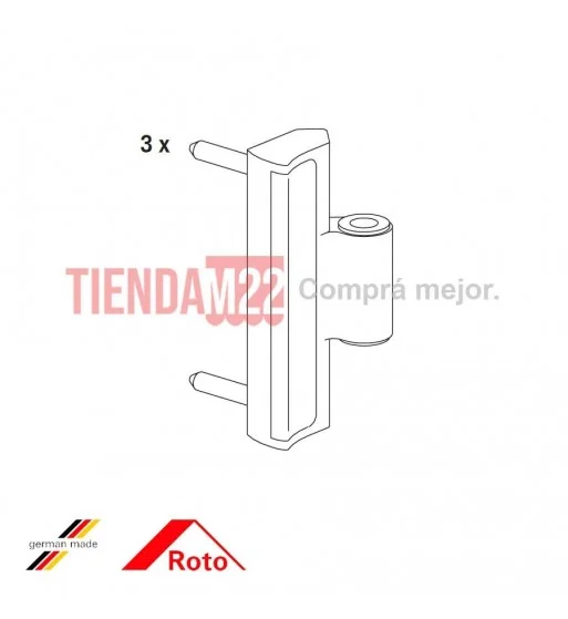 SOPORTE HOJA 20MM S40 P/FOLD