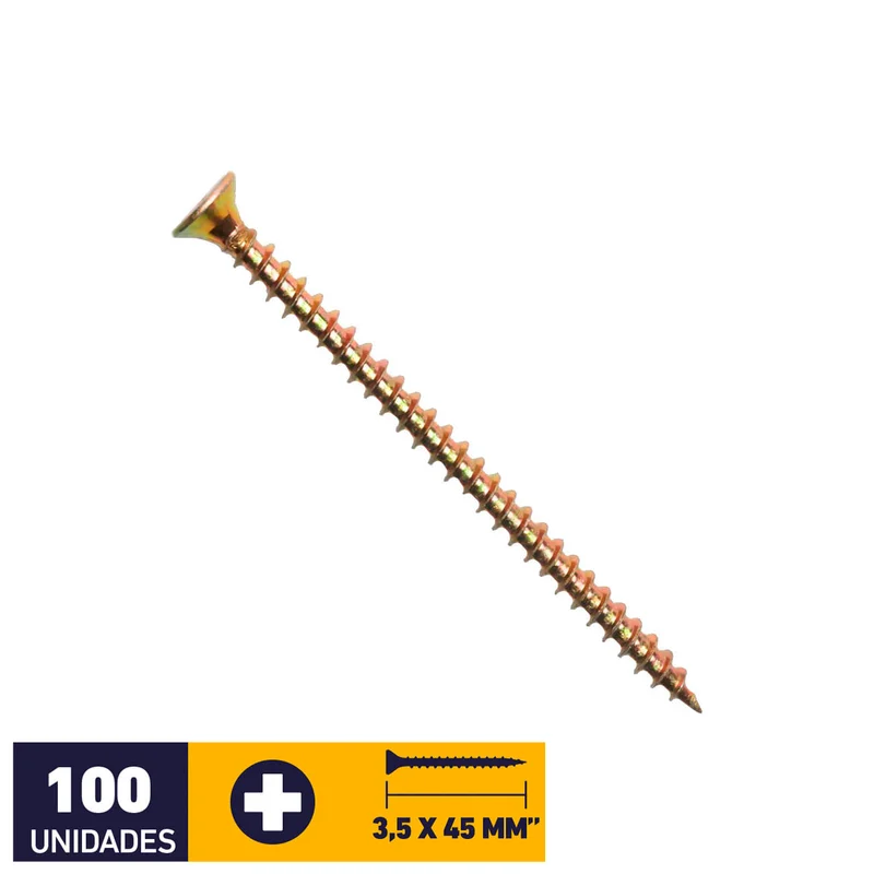 TORNILLO DRYWALL MAD 3.5 X 45
