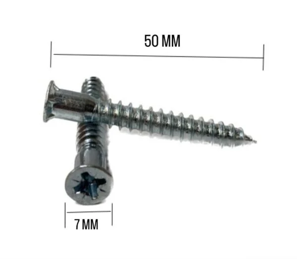 TORNILLO ESTRUCTURALES 7 X 50