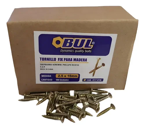 TORNILLO FIX 2.5 X 16