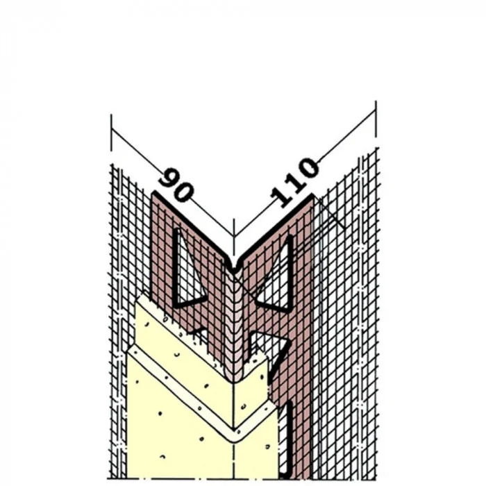 WEBERTHERM PERFIL ESQUINERO
