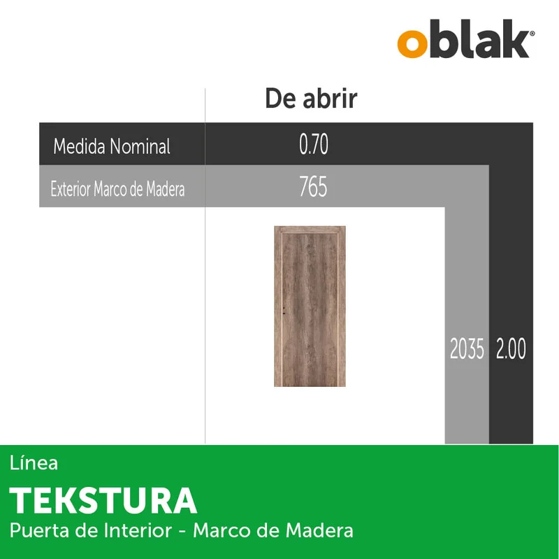 PTA TEKS SC ROBLE N. MM 70/20