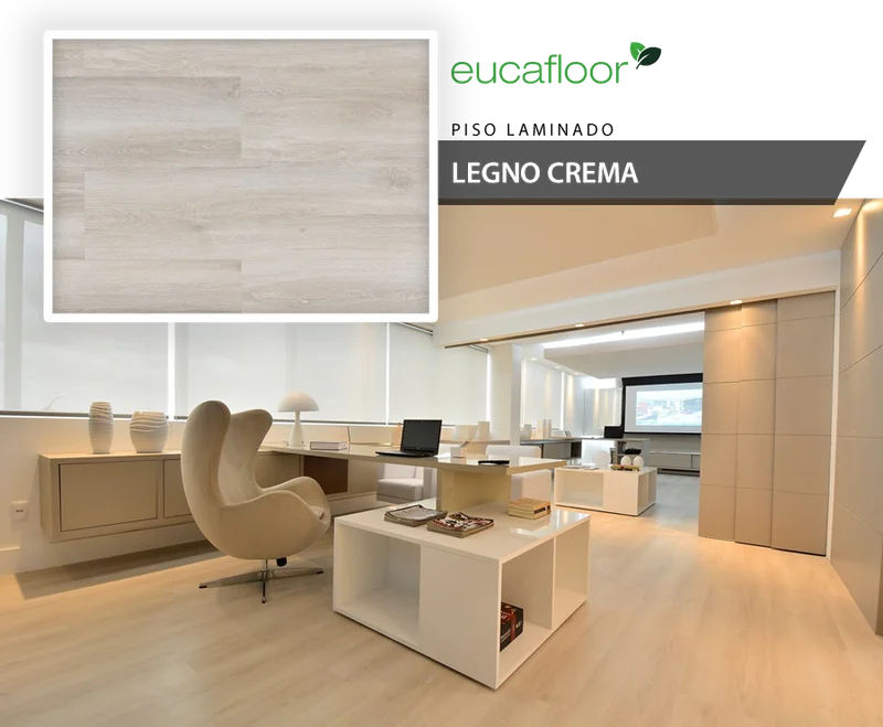 PISO EUCAFLOOR LEGNO CREMA