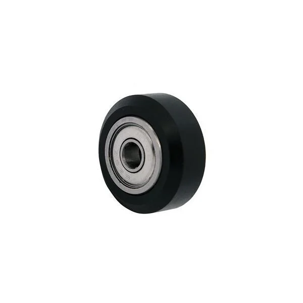 RUEDA SIMPLE NEGRA C/RULEMAN