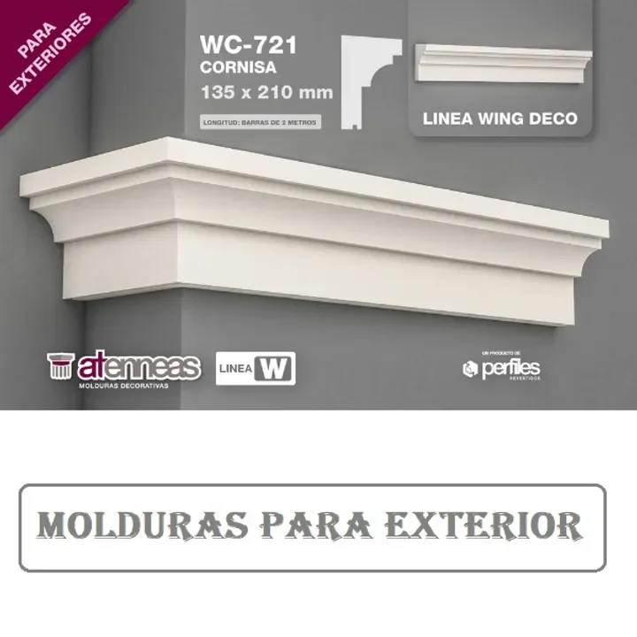 MOLDURA DECORATIVA WC-741