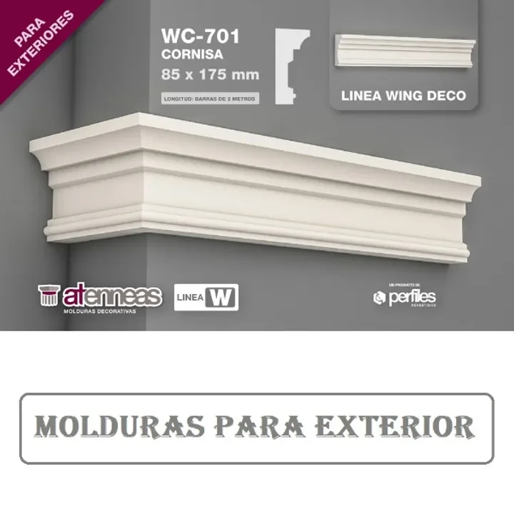 MOLDURA DECORATIVA WC-701