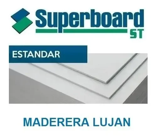 PLACA SUPERBOARD ST 6MM RECTO