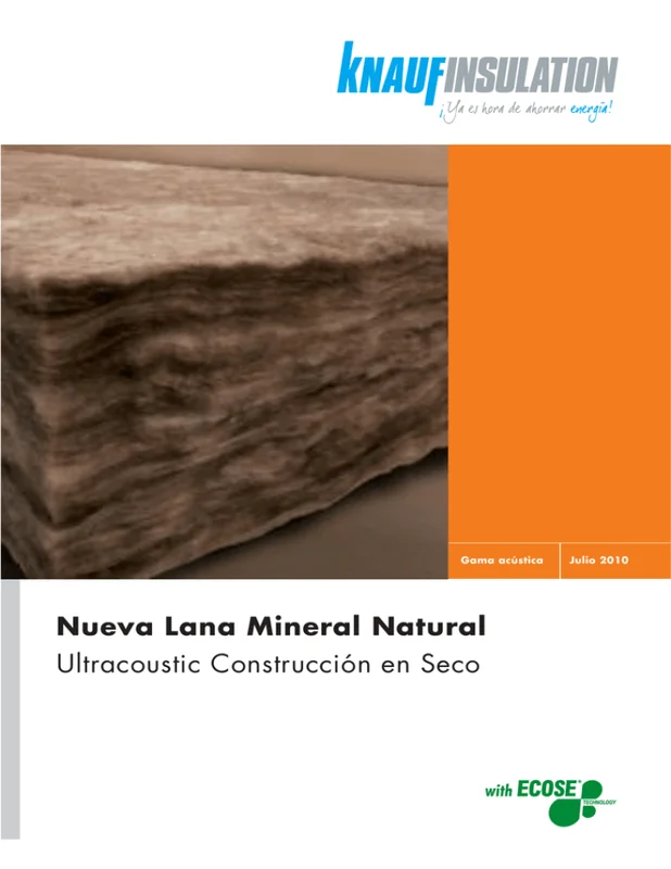 PLACA DE LANA MINERAL 14MM