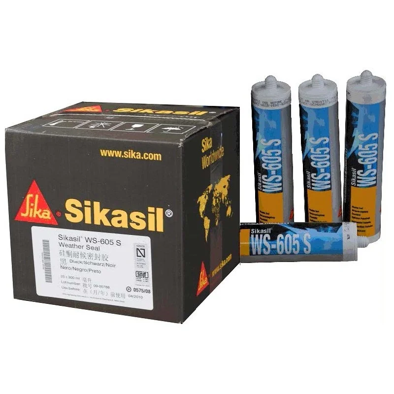 SIKASIL WS 605 S BLACK X 600ML