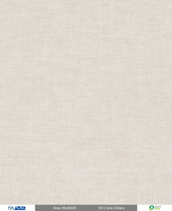 CANTO PVC LINO CHIARO HILADO