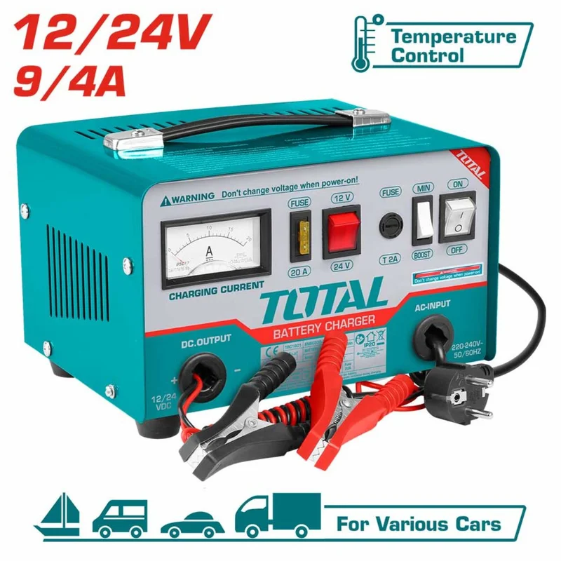 CARGADOR DE BATERIA 12/24V