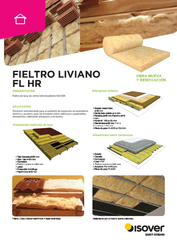 FIELTRO LIVIANO HR 38 MM