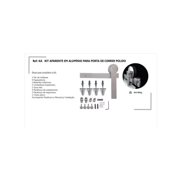 KIT OB COP C/ FALLEBA 80KG BL