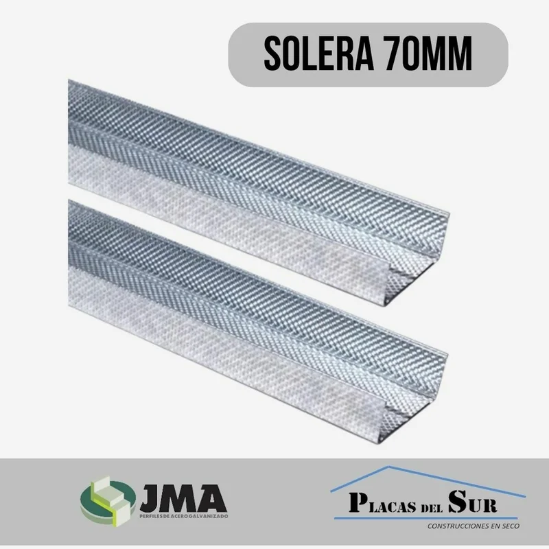 SOLERA DE 70 ESPESOR 0.52MM