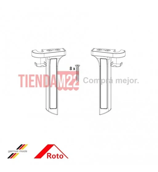 SET SOP CARROS FOLD ALU S30MM