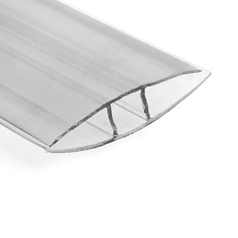 PERFIL H POLICARBONATO 8 A10MM