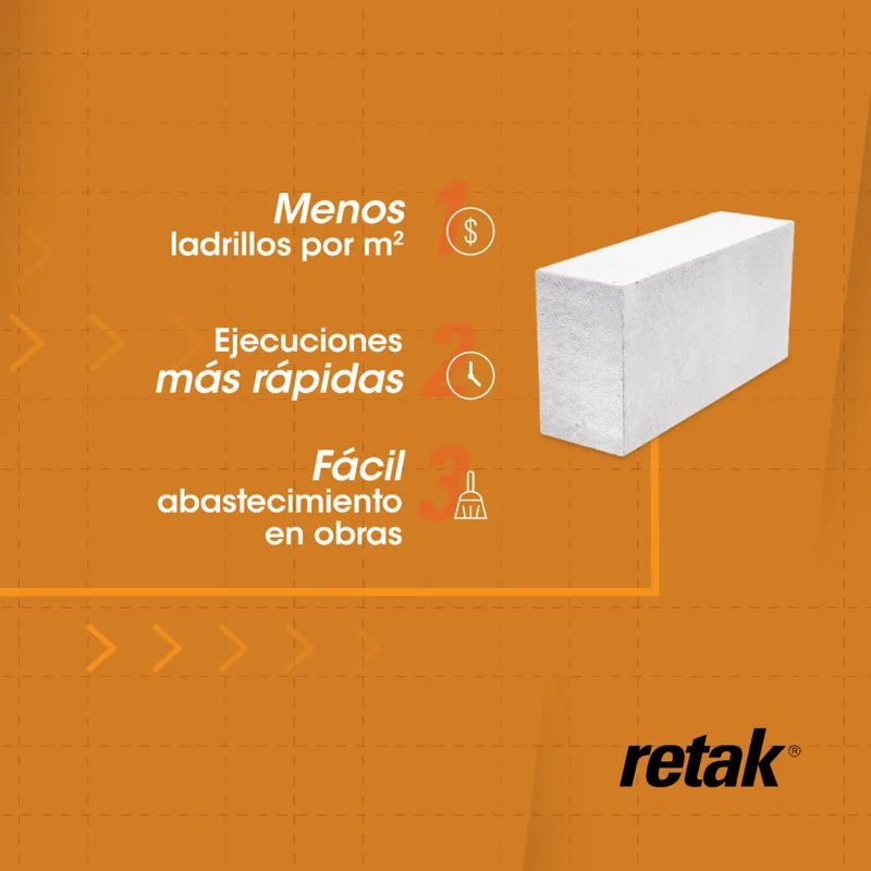 BLOQUE RETAK 60 X 25 X 17