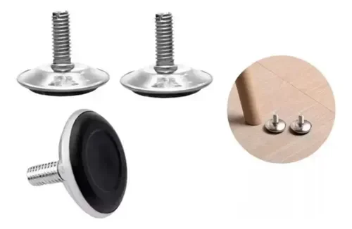 PATIN REGULABLE M8 INOX 28X15M