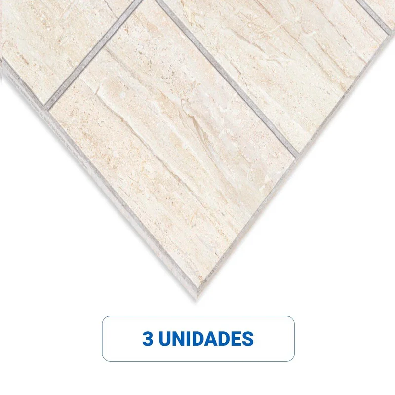 PLACA MARM.TRAV.BEIGE CENEFA 6