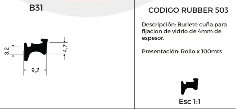 B-31 CUÑA 4 MM 100 ML