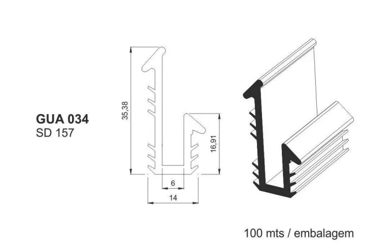 GUA-034 BURLETE 5 MM 50 ML