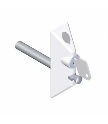 LIMITADOR ACERO MED. CON LLAVE