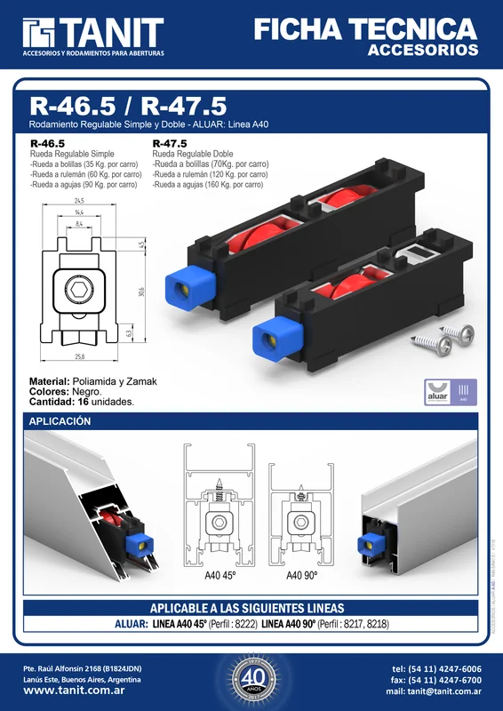 R-46.4 RULEMAN IBIZA / R X 16