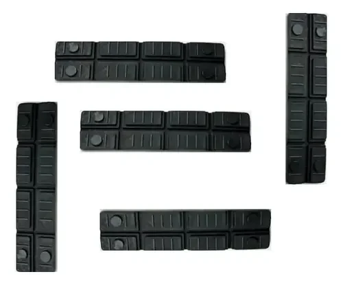 CALZO PLASTICO 24 X 4 MM AMARI