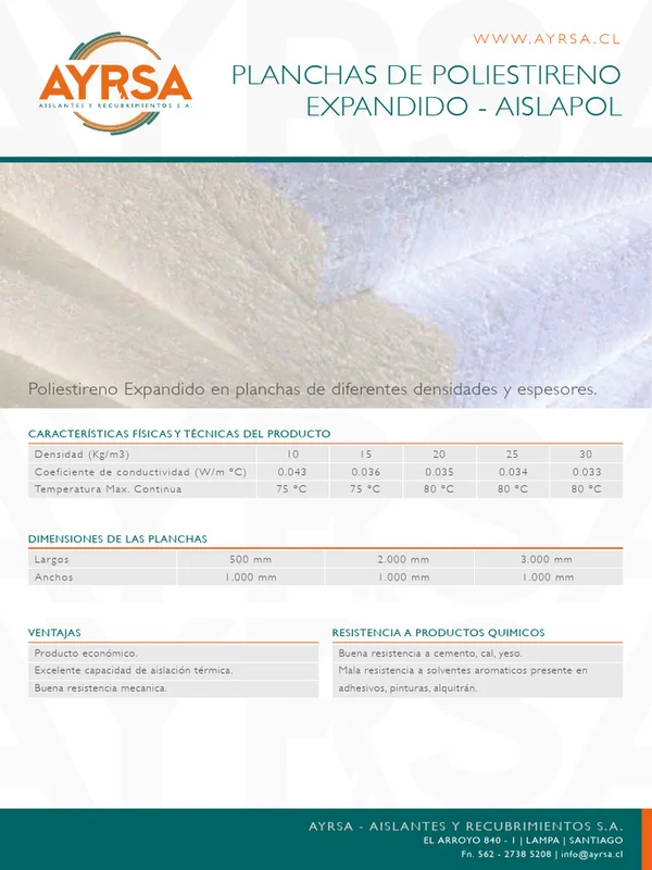 POLIESTIRENO AGUA V PREM CRIS