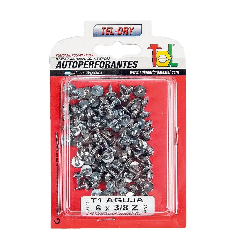 TORNILLO T1 AGUJA 6 X 3/8
