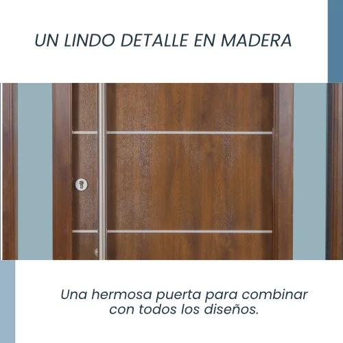 PUERTA NOGAL CON BUÑA 96X205CM